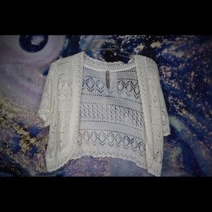 Short Crochet Cover Up